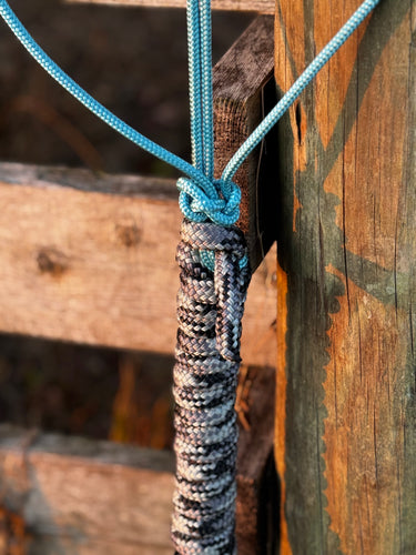 Steele Sky Rope Halter