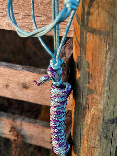 Sky Purple Rope Halter