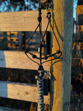 Man In Black Knotted Quick Change Rope Halter