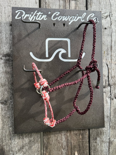 Burgundy Combo Halter