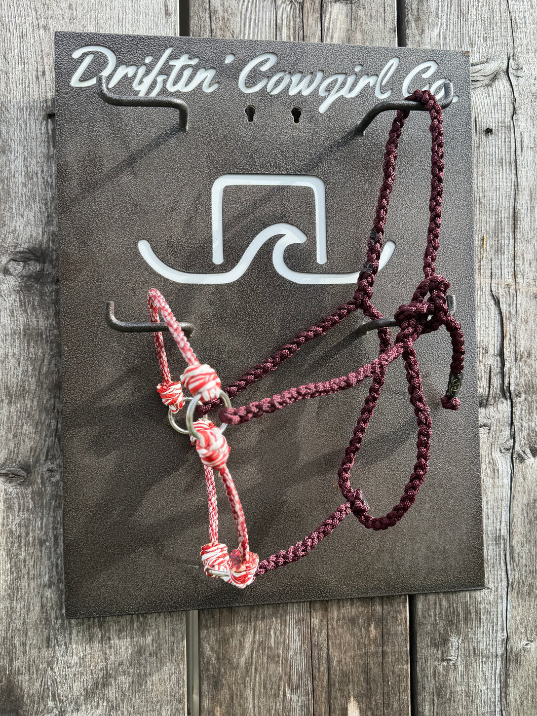 Burgundy Combo Halter